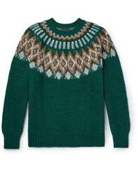 Howlin' - Fair Isle Wool Sweater - Lyst