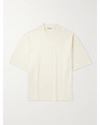 Fear Of God - Logo-appliquéd Cotton-jersey Pyjama T-shirt - Lyst