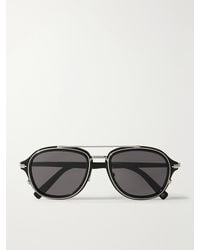 Dior - Diorblacksuit A4U Havana Aviator-Style Acetate And-Tone Sunglasses - Lyst