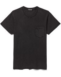 Tom Ford - Slim-Fit Cold-Dyed Cotton T-Shirt - Lyst