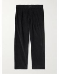 Kardo - Taka Straight-Leg Embroidered Cotton-Corduroy Trousers - Lyst