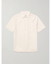 Sunspel - Cotton And Linen-blend Shirt - Lyst