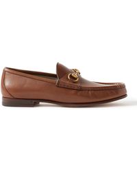 Gucci - Horsebit Leather Loafer - Lyst