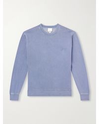 A.P.C. - Fernando Logo-Print Cotton-Jersey Sweatshirt - Lyst