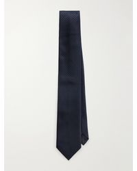 Tom Ford - 7Cm Prince Of Wales Checked Silk-Jacquard Tie - Lyst