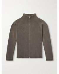 Our Legacy - Merino Wool Zip-Up Cardigan - Lyst