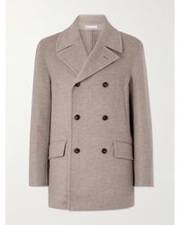 Umit Benan - Wool And Cashmere-blend Peacoat - Lyst