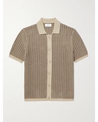 MR P. - Crocheted Organic Cotton Shirt - Lyst