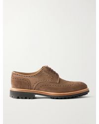 MR P. - Suede Brogues - Lyst