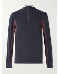 Bogner - Giacomo Fleece And Jersey Half-Zip Ski Base Layer - Lyst