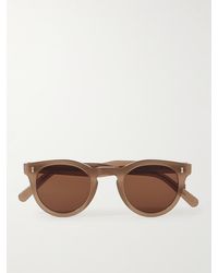 MR P. - Cubitts Herbrand Round-frame Acetate Sunglasses - Lyst