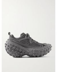 Balenciaga - Bouncer Mesh And Rubber Sneakers - Lyst