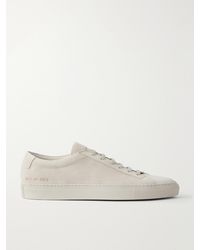 Common Projects - Achilles Suede Sneakers - Lyst