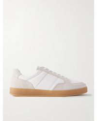 MR P. - Colour-Block Suede And Leather Sneakers - Lyst