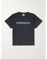 GALLERY DEPT. - Paparazzi Crystal-embellished Glittered Printed Cotton-jersey T-shirt - Lyst