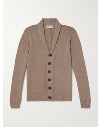 John Smedley - Rockford Shawl-collar Recycled-cashmere And Merino Wool-blend Cardigan - Lyst