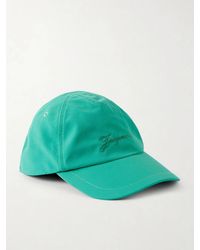 Jacquemus - Baluchon Logo-embroidered Shell Baseball Cap - Lyst