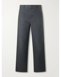 Barena - Straight-Leg Cotton-Satin Trousers - Lyst