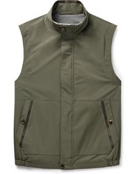 Canali - Padded Shell Gilet - Lyst