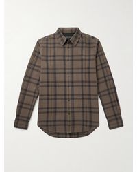 Rag & Bone - Tomlin Checked Cotton-Flannel Shirt - Lyst