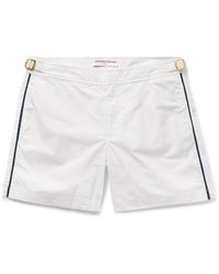 Orlebar Brown - Bulldog Mid-length Striped Swim Shorts - Lyst
