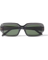 Loewe - Rectangular-Frame Acetate Sunglasses - Lyst