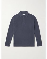 MR P. - Wool And Cashmere-blend Polo Shirt - Lyst