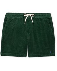 Polo Ralph Lauren - Straight-Leg Cotton-Corduroy Drawstring Shorts - Lyst