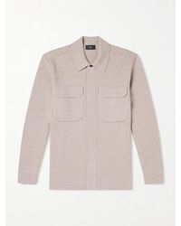dunhill - Cotton And Cashmere-blend Overshirt - Lyst