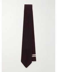 ZEGNA - 6.5Cm Knitted Cashmere Tie - Lyst
