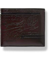 Berluti - Makore Neo Taglio Scritto Venezia Leather Billfold Wallet - Lyst