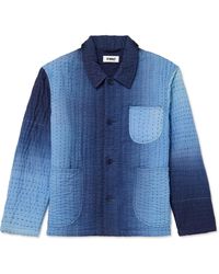 YMC - Quilted Ombré Cotton Chore Jacket - Lyst