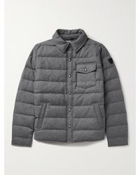 Polo Ralph Lauren - Beckt Quilted Recycled Wool-blend Down Jacket - Lyst