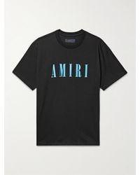 Amiri - T Shirt Girocollo Con Logo Core - Lyst