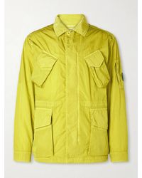 C.P. Company - Garment-dyed Chrome-r Shell Field Jacket - Lyst