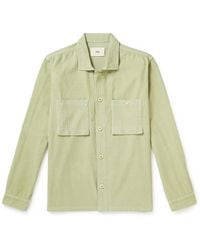 Folk - Patch Cotton-corduroy Shirt Jacket - Lyst