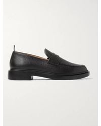 Thom Browne - Contrast Pull Tab Loafers - Lyst