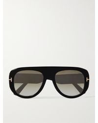 Tom Ford - Cecil Aviator-style Acetate Sunglasses - Lyst
