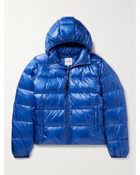 Aspesi - Quilted Nylon Hooded Down Jacket - Lyst