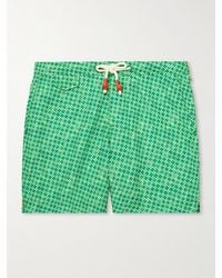 Orlebar Brown - Standard Slim-Fit Straight-Leg Mid-Length Printed Swim Shorts - Lyst