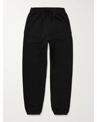 CDLP - Mobilité Tapered Logo-embroidered Cotton-jersey Sweatpants - Lyst