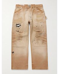 GALLERY DEPT. - Branko Carpenter Straight-leg Distressed Jeans - Lyst