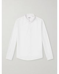 Burberry - Slim-fit Button-down Collar Cotton Shirt - Lyst