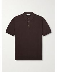 Boglioli - Slim-Fit Garment-Dyed Cotton Polo Shirt - Lyst