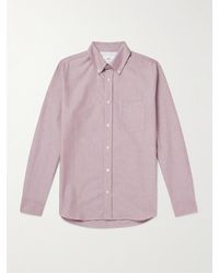 MR P. - Hemd aus Biobaumwoll-Oxford mit Button-Down-Kragen - Lyst