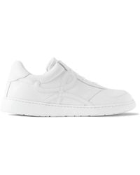 Loewe - Jambo Logo-appliquéd Leather Sneakers - Lyst