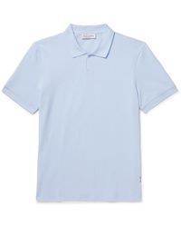 Orlebar Brown - Bruno Slim-Fit Organic Cotton-Piqué Polo Shirt - Lyst