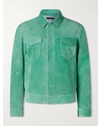 Tom Ford - Slim-fit Suede Jacket - Lyst