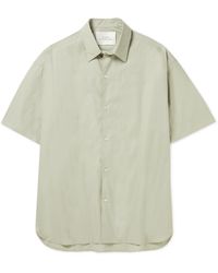 Studio Nicholson - Sorono Oversized Cotton-poplin Shirt - Lyst
