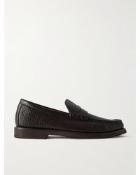 Officine Creative - Balfron Flexi 001 Pennyloafers aus vollnarbigem Wildleder - Lyst